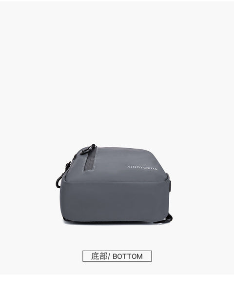 Men's Chest Bag Casual Backpack Sports Function Oblique Shoulder Fashion Tactical Single Crossbody