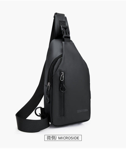Men's Chest Bag Casual Backpack Sports Function Oblique Shoulder Fashion Tactical Single Crossbody