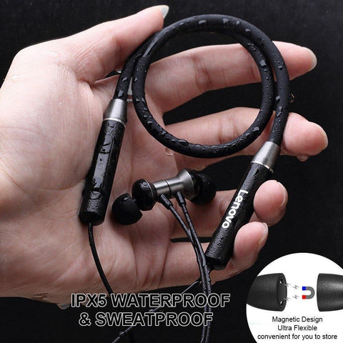 NECKBAND Bluetooth Wireless Earphones with Free Cable