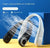 SurroundFan – Portable Bladeless Neck Fan with Turbo Cooling (Random Color)